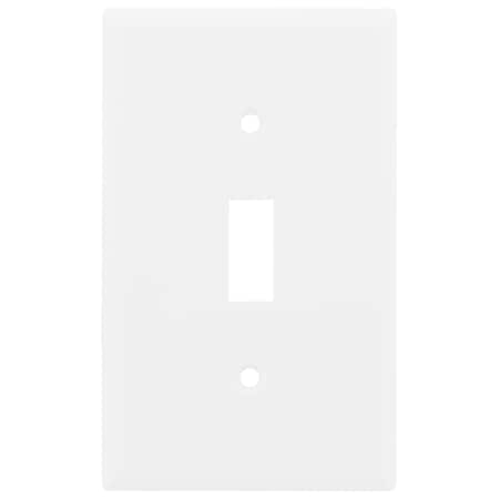 Jasco Single Switch Wallplate, White 07174-T1